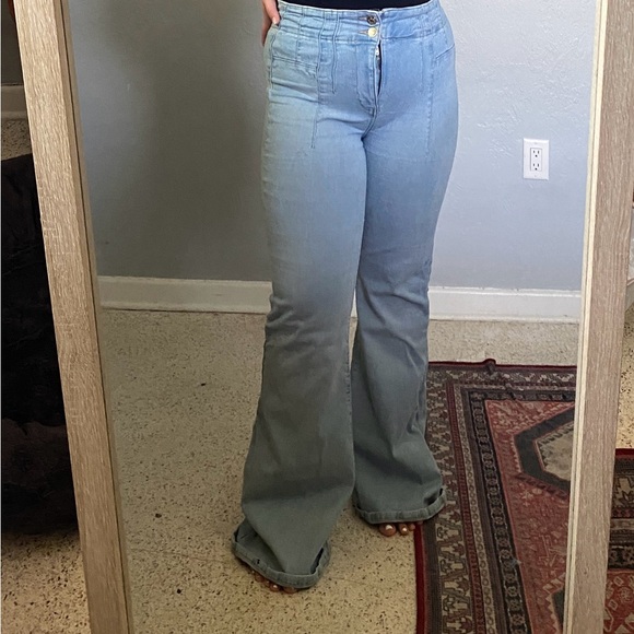 Retro Flare Jeans - Picture 2 of 5